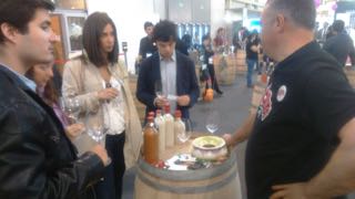 Porcellànic en Alimentaria 2016 junto con Inkordia Wines.